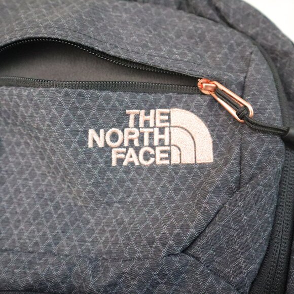 The North Face Women's Recon Backpack (Renewed) — Charcoal & Rose Gold - Picture 3 of 11